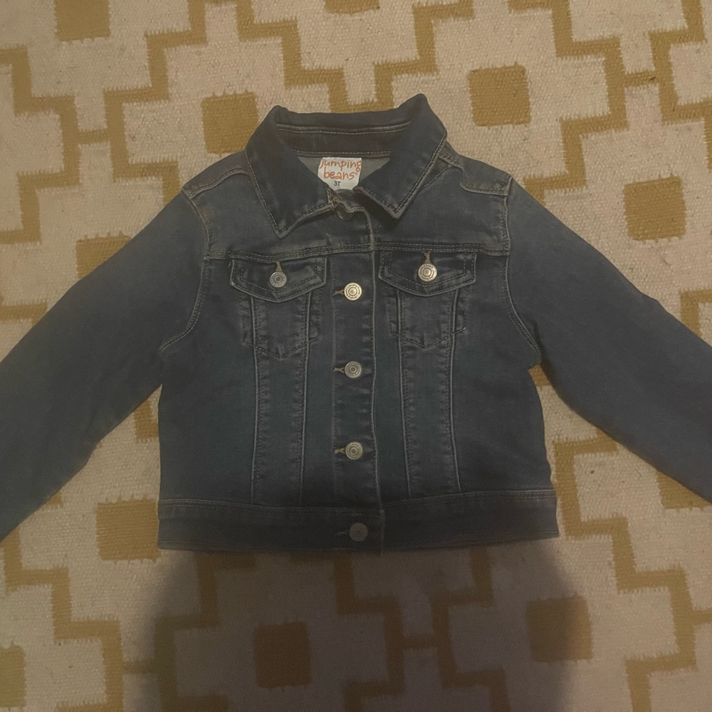 Brand new with tags jumping beans Jean jacket size 3t